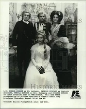 1989 Press Photo "A&E Stage: The Rivals" Cast Members - nop79621