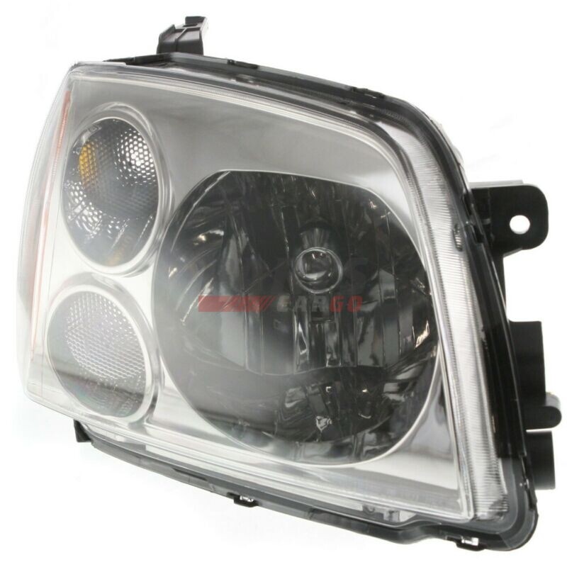 New Halogen Head Lamp Assembly Right Fits 2005-2007 Mitsubishi