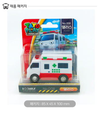 ICONIX The Little Bus TAYO PLAY & MINI CAR Plastic Model : ALICE