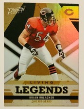 2022 Prestige Football Living Legends # LL-5 Brian Urlacher - Chicago Bears