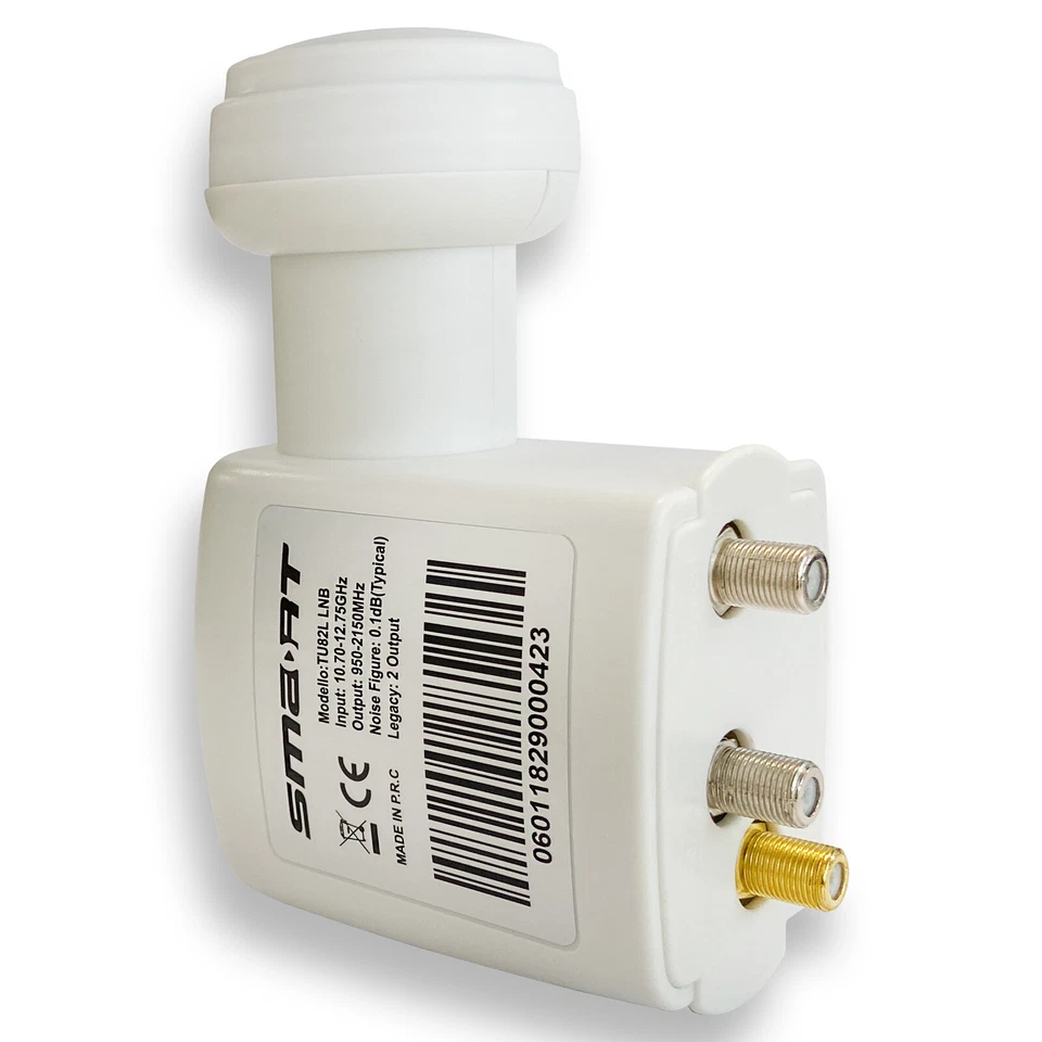 Unikabel Unicable cavo singolo SCR LNB LNC LMB +2 legacy digitale 10x ricevitore 0,1 dB - Immagine 2 di 4