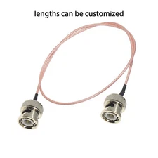 BNC Male to BNC Male 50-Ohm Lot RF coax jumper Pigtail coaxial cable RG316