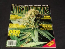 1994 DECEMBER HIGH TIMES MAGAZINE - GOING ORGANIC NICE FRONT COVER - L 20188