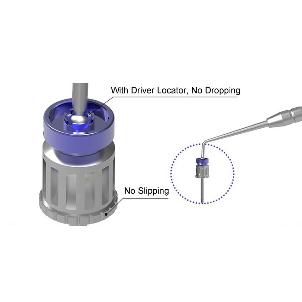 Dental Implant Abutment Outer Driver Locator Ball Attachment Hiossen ...