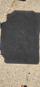 Black Backseat Car Mat