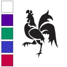Chicken Rooster Tribal, Vinyl Decal Sticker, Multiple Colors Sizes 578