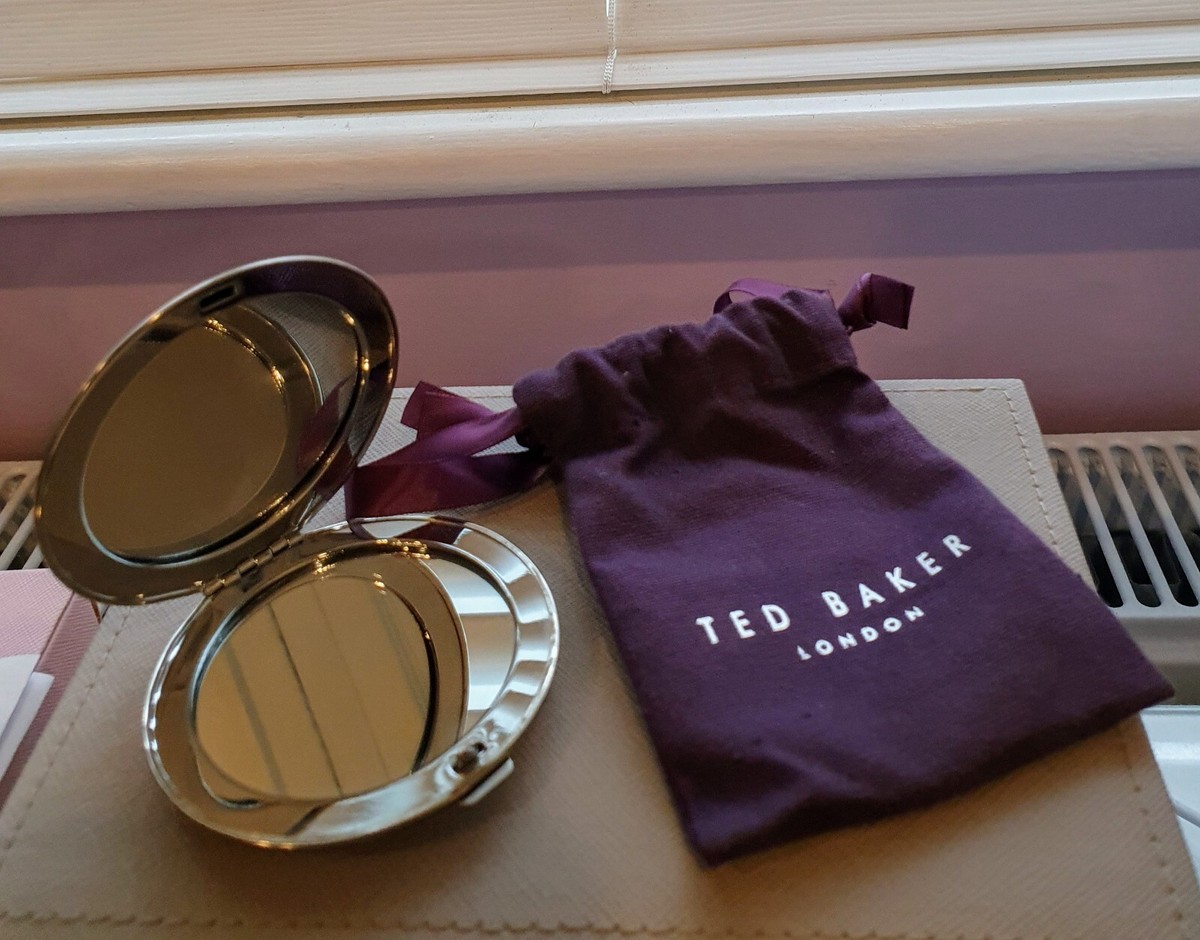 Ted Baker 25th Anniversary Mirror Compact Rare Collectible, New in 