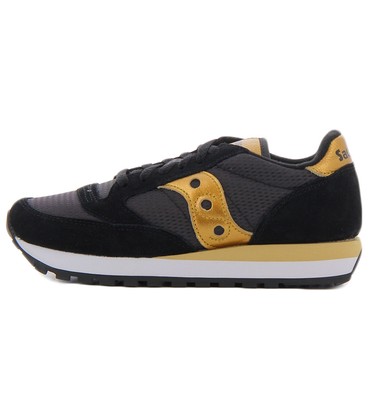 saucony jazz black gold