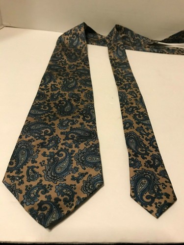 Christopher Hayes in Italien hergestellte Krawatte 100 % Seide Paisley-Design - Bild 2 von 5
