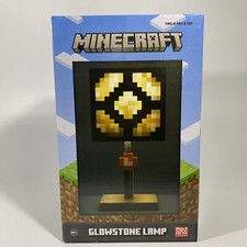 Minecraft Glowstone Mojang 14 Inch Corded Desk LED Bedside Night Light Lamp