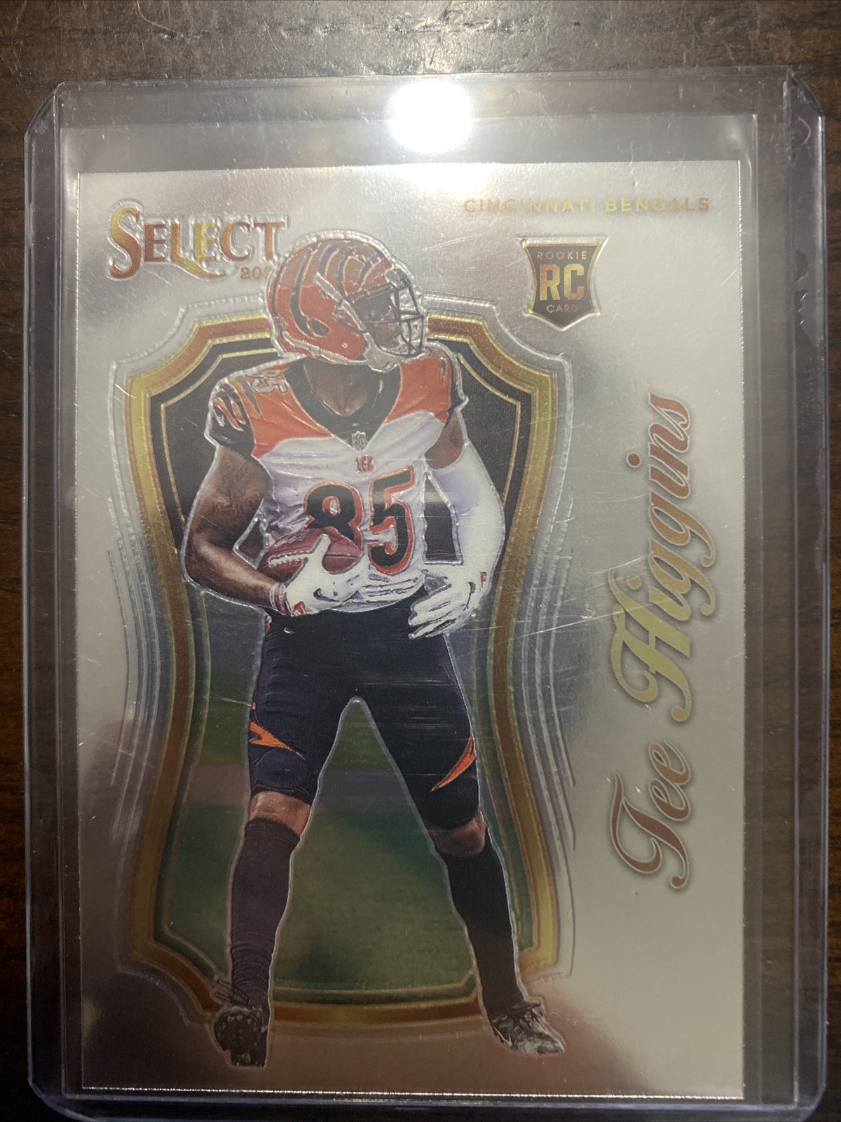 Tee Higgins Select Certified Rookie Insert Card - 2020 Select - Bengals #SCR-13