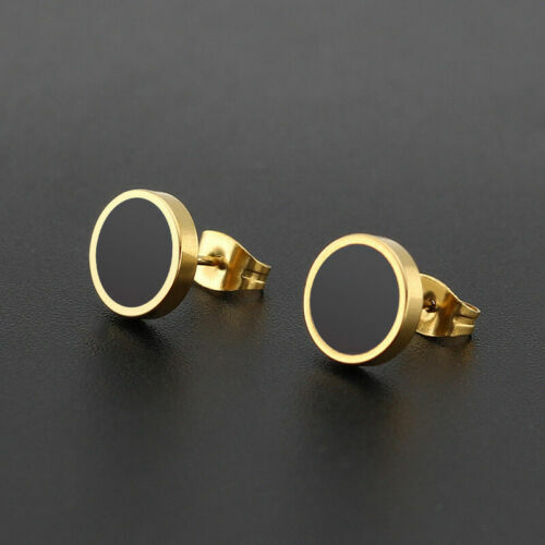 8 Mm Rhodium-Plated Sterling Silver Stud Earring | In Stock! | Lucleon - Foto 7