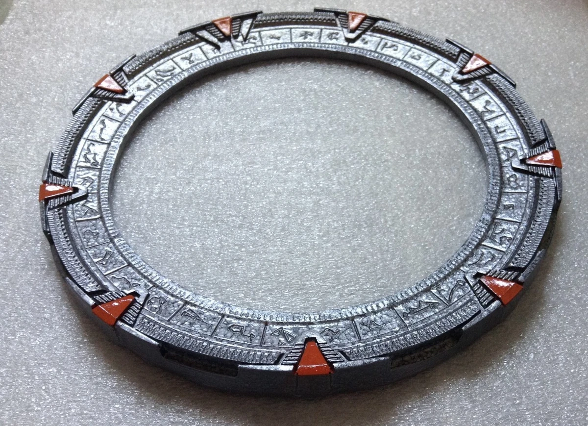 Silver Stargate SG1 Gate/Ring/Model replica - 7 3/4" (19.7cm) | eBay