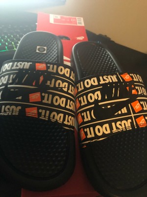 just do it orange slides