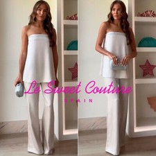 ZARA WOMAN SS25 GRAY/ BEIGE HIGH-WAISTED SATIN PANTS ALL SIZES 5427/429/814