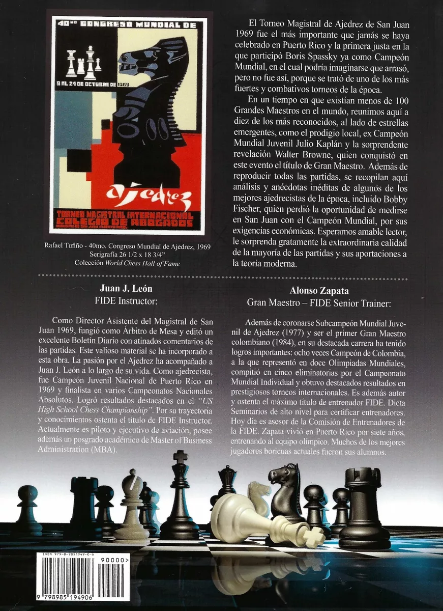 THE BEST CHESS GAMES OF BORIS SPASSKY