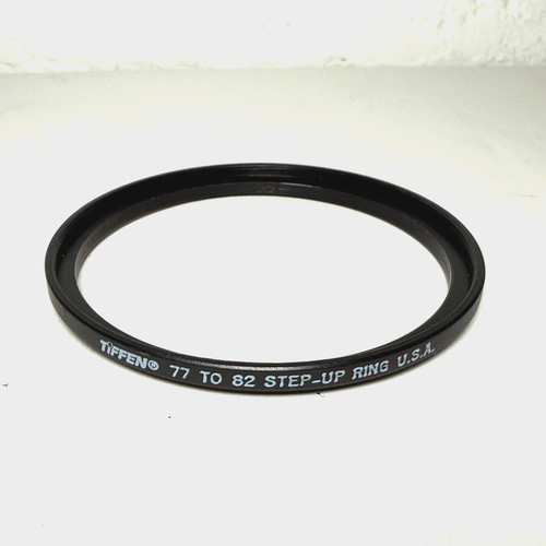Tiffen 77 to 82 Step Up Ring Made In USA