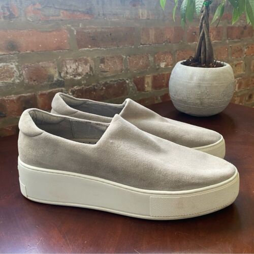 J/Slides NYC Merrie Platform Sneaker Grey Women's Size 9
