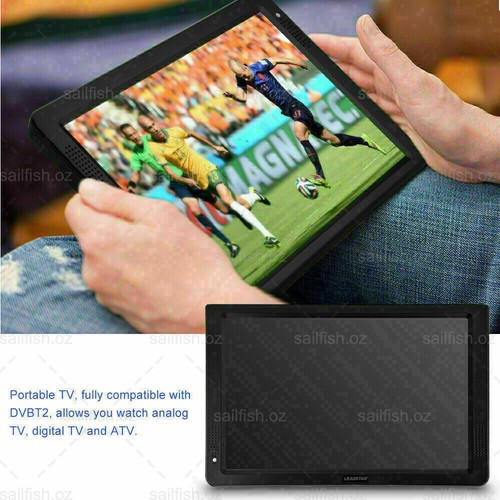 14" Digital Television Car Portable HD TV 1080P TFT LED HDMI 12V Player MP4 MP3 - Picture 3 of 12
