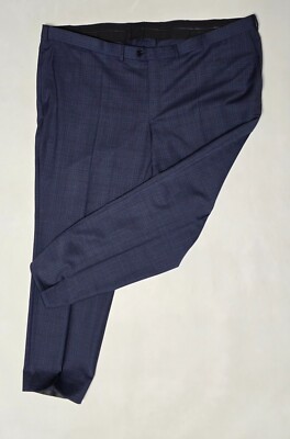 Eduard Dressler Shaped Fit Chino Bundfalten Hose Stoffhose Super 110´s Gr. 33