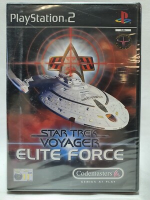Star Trek Voyager Elite Force Playstation 2 Promo Full Game New