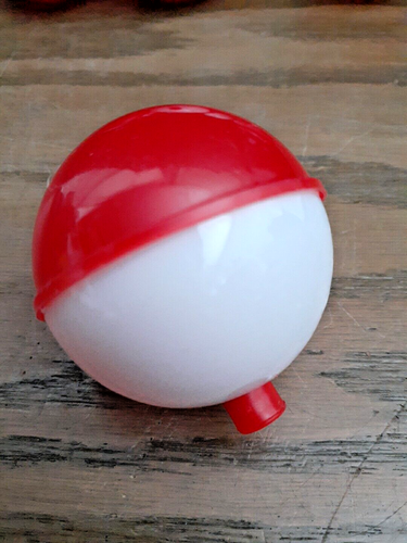 6 galleggianti a sfera tondi grandi 2" PESCA BOBBER galleggianti a scatto in plastica a scelta B4 - Foto 2 di 2