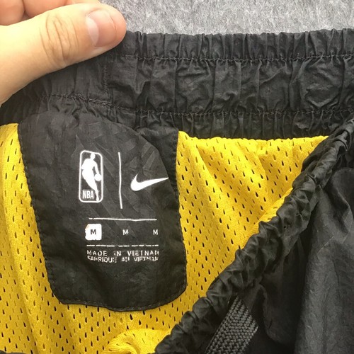 Pantaloni Nike LA Lakers Track Medium Nero Shell NBA Ricamati - Foto 6 di 7