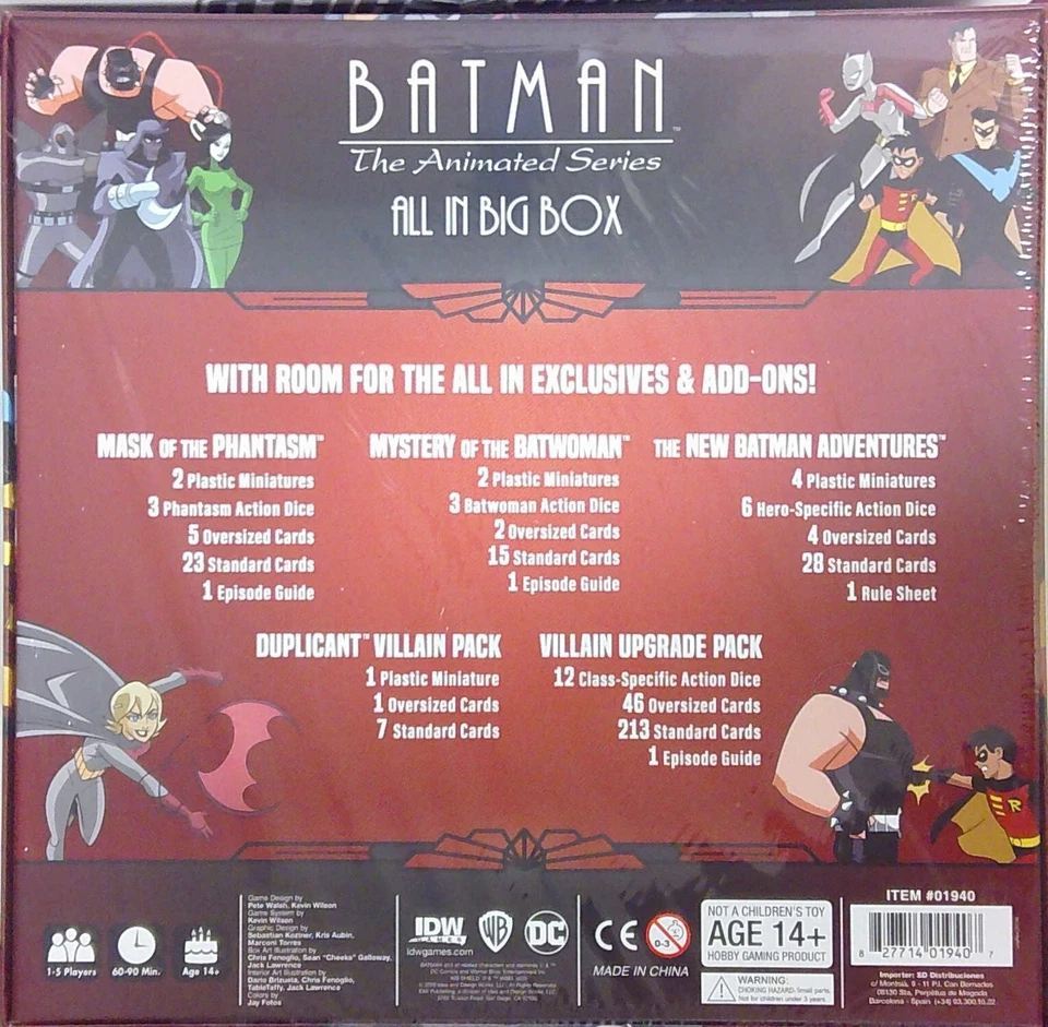 BATMAN THE ANIMATED SERIES: KICKSTARTER BIG BOX BUNDLE (IDW KSB) - Image 3 of 4