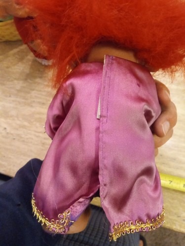 ❤️ 1977 DAM Magician Troll 9" Doll Rare Norfin Red Hair Denmark Ace Tico Russ - Picture 17 of 17