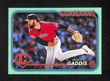 2024 Topps Update Series - Hunter Gaddis #US211 Aqua