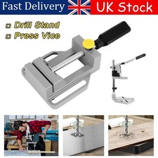 Adjustable Hand Drill Press Bench Stand Workbench Pillar Clamp Drilling Collet