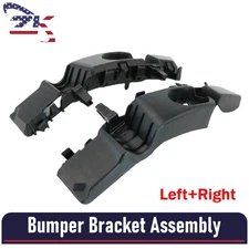 Front Upper Side Bumper Bracket Pair Assembly For 2022-2024 Hyundai Tucson Set 2