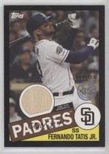 2020 Topps 1985 Topps Baseball Relics Black /199 Fernando Tatis Jr #85R-FT 6q5