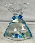 Vintage Murano Style Art Glass Aquarium "Fish in a Bag" Paper Weight