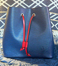 Louis Vuitton Indigo/Red Epi Leather NeoNoe M...