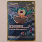 Totolax (Snorlax) Bootlegmons Chase Shiny Pokemon Card Textured Holo