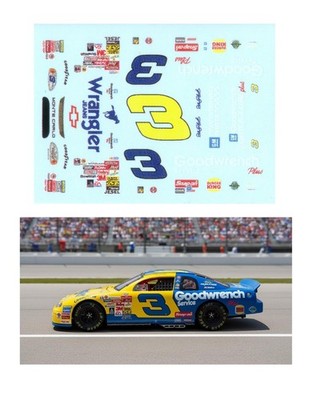 #3 WRANGLER 1999 1/64 scale WATER SLIDE decal fits Afx Tyco Tomy Autoworld