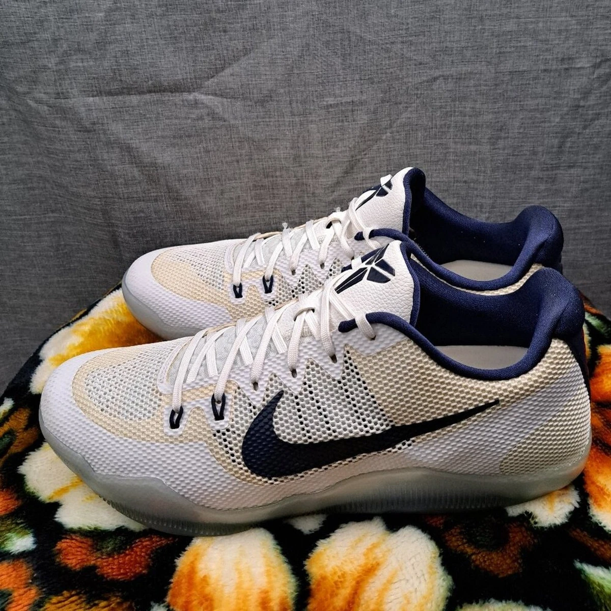Nike Kobe 11 TB White University Blue for Sale  display picture 2
