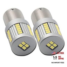S25 BAY15D P21/5W LED Bulbs White 6000K Built in Resistor with 34LED-SMD3020
