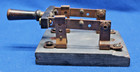 2 Pole Knife Switch Slate Base & Wood & Terminals Frankenstein — photo 4