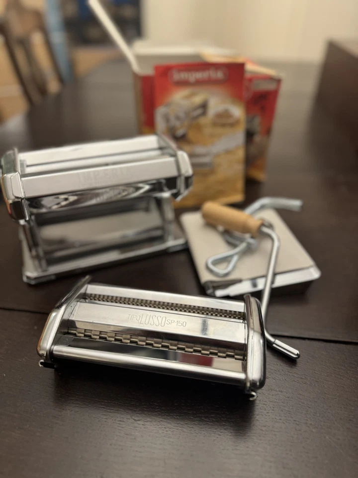 Imperia Heavy Duty Pasta Machine Made In Italy vintage  - Image 4 of 4