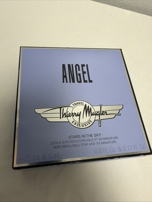 ANGEL STARS IN THE SKY Thierry Mugler 2 PIECES SET 0.8 oz EDP Spray 0.17oz mini