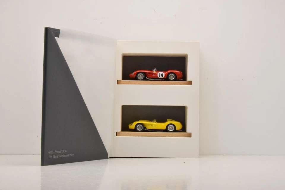 THE BANG BOOK COLLECTION FERRARI TR 1958 BANG 1/43 ÉTAT NEUF EN COFFRET - Photo 3/4