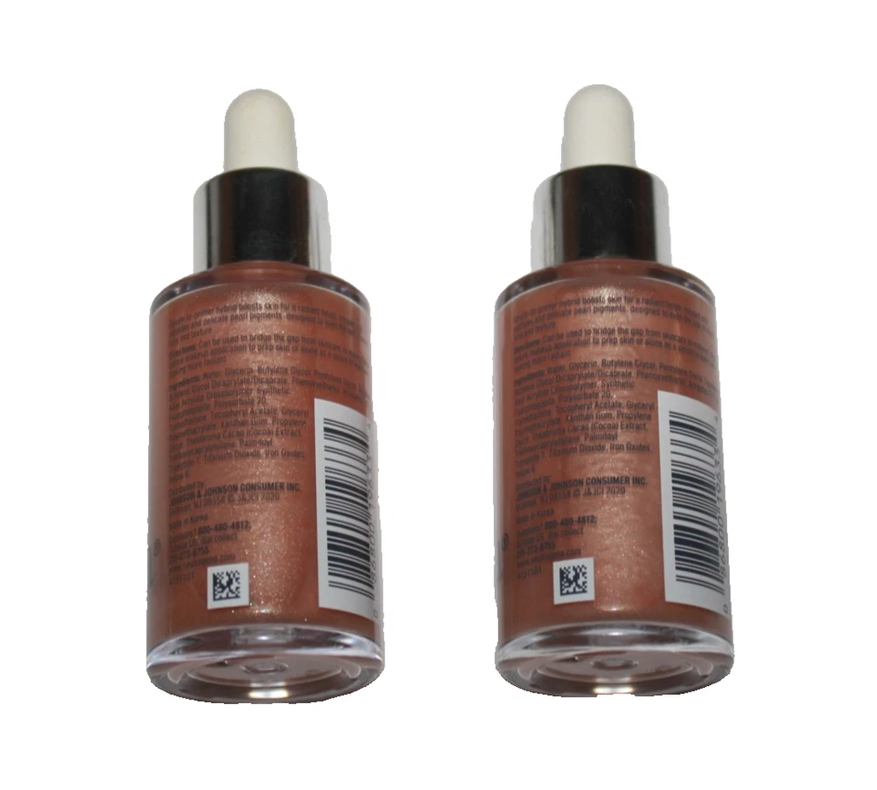 Neutrogena Healthy Skin Radiant Face Primer & Serum w/Peptides Lot Of 2 Sealed - Image 2 of 2