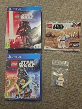 Lego Star Wars The Skywalker Saga Deluxe Edition PS4 with Luke Figure