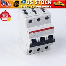 1PC ABB S203-K63 3P 63A circuit breakers New
