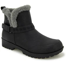 JBU by Jambu Womens Finland Faux Leather Casual Ankle Boots Shoes BHFO 4508