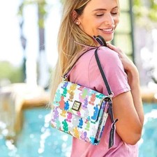 Disney Parks Dooney & Bourke MICKEY MOUSE Silhouette 10th Anniversary Crossbody