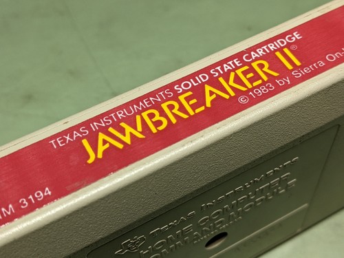 Jawbreaker II TI-99 Cartridge Only - Picture 3 of 3