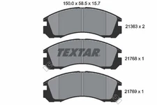 Textar Front Brake Pads Set For Citroën Dodge Mitsubishi 3000 Gt C-crosser Enter